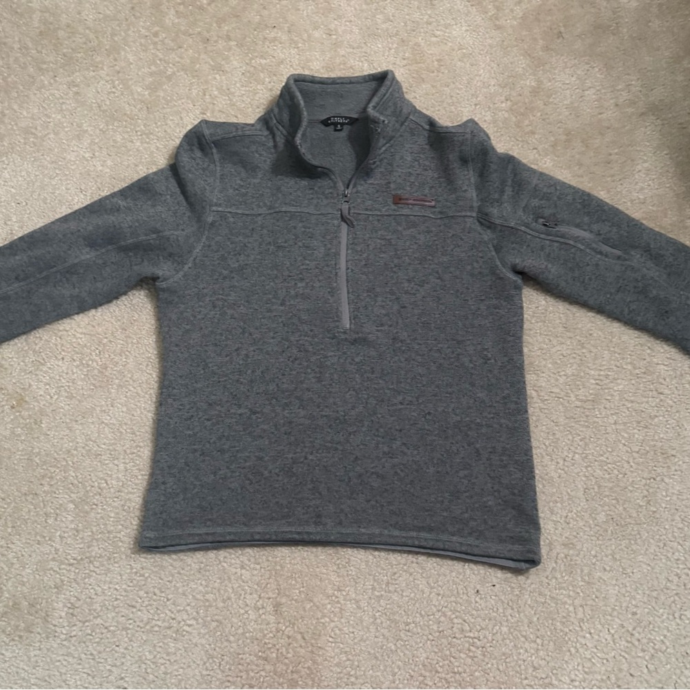 Simply Southern Charcoal Zip-Up Sweater